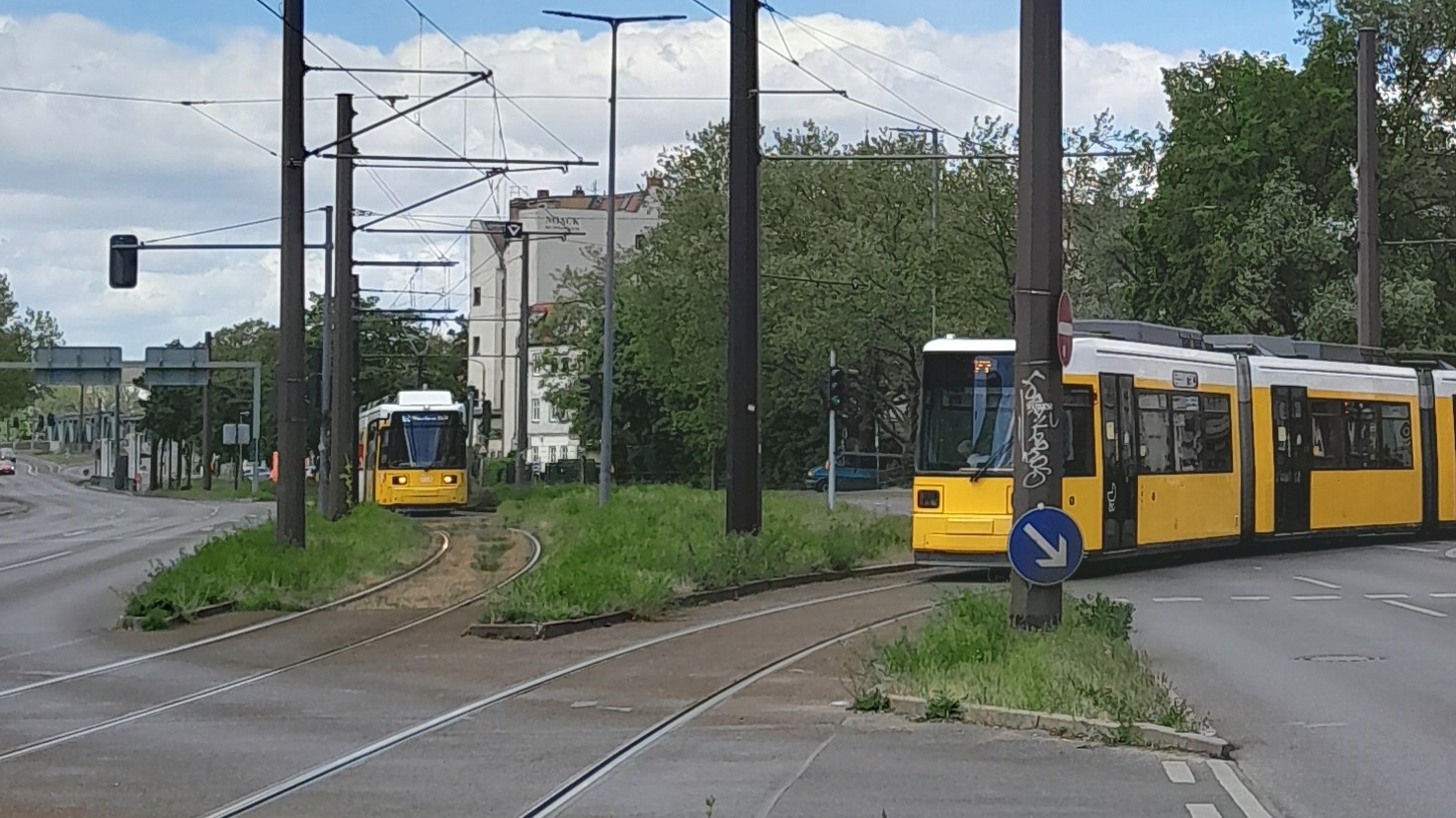 Straenbahnverbindung Wendenschlo nach Adlershof